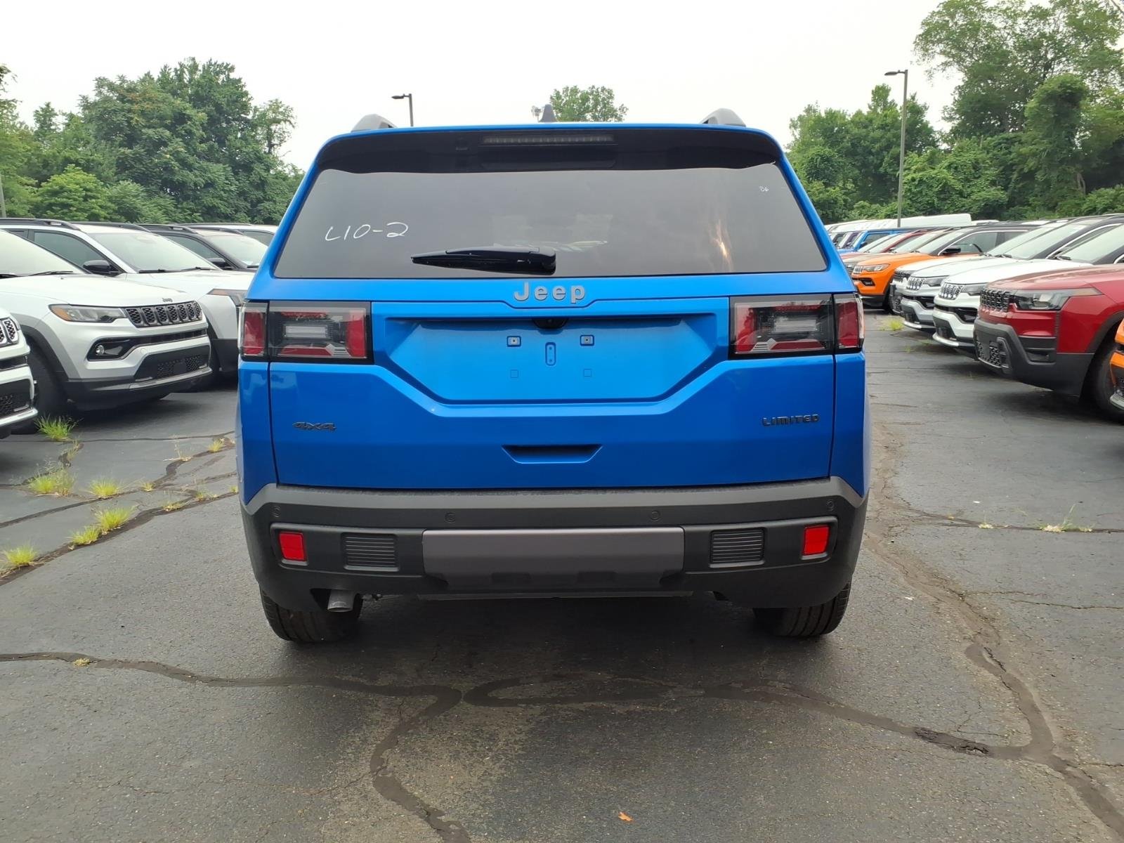 New 2026 Hydro Blue Pearlcoat Jeep Limited image 3