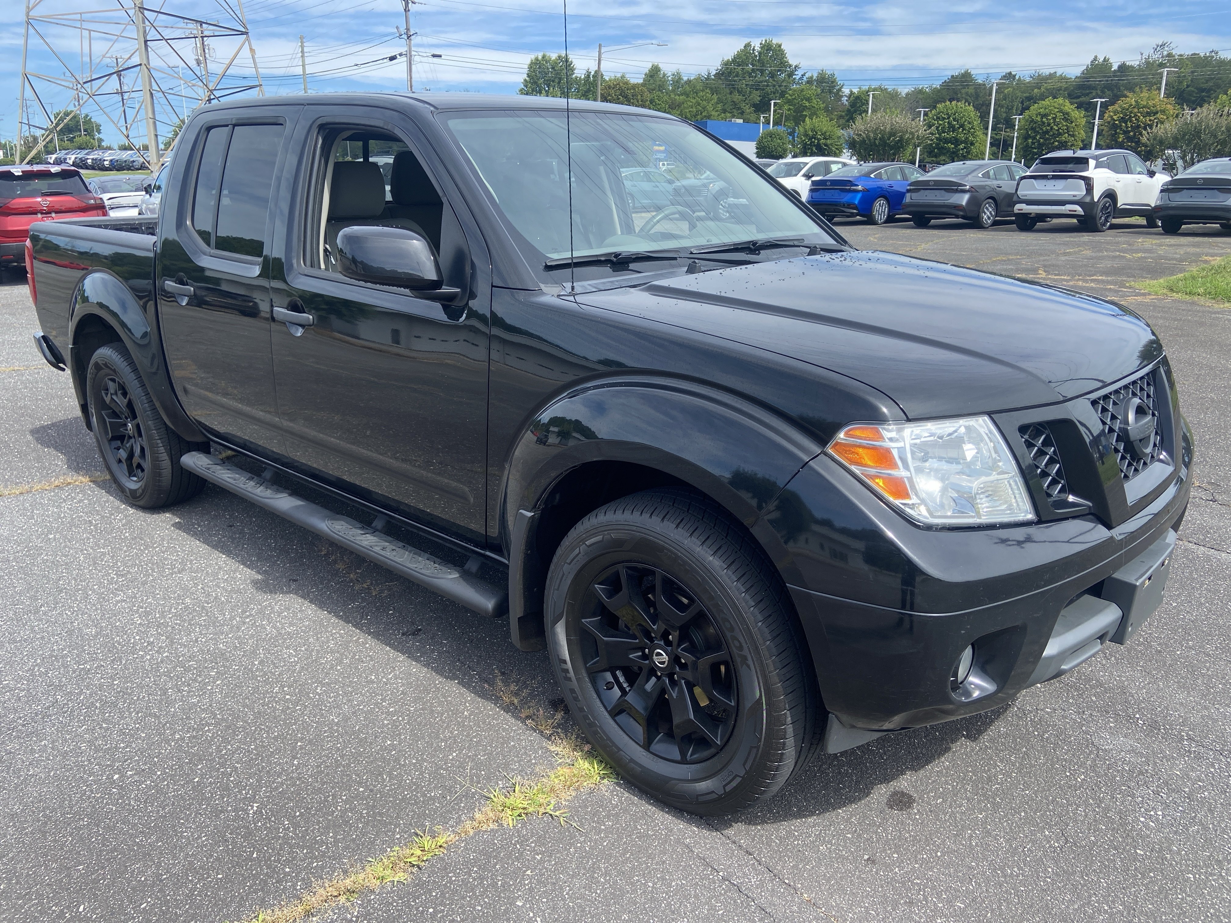 Used 2021 Magnetic Black Pearl Nissan SV image 3