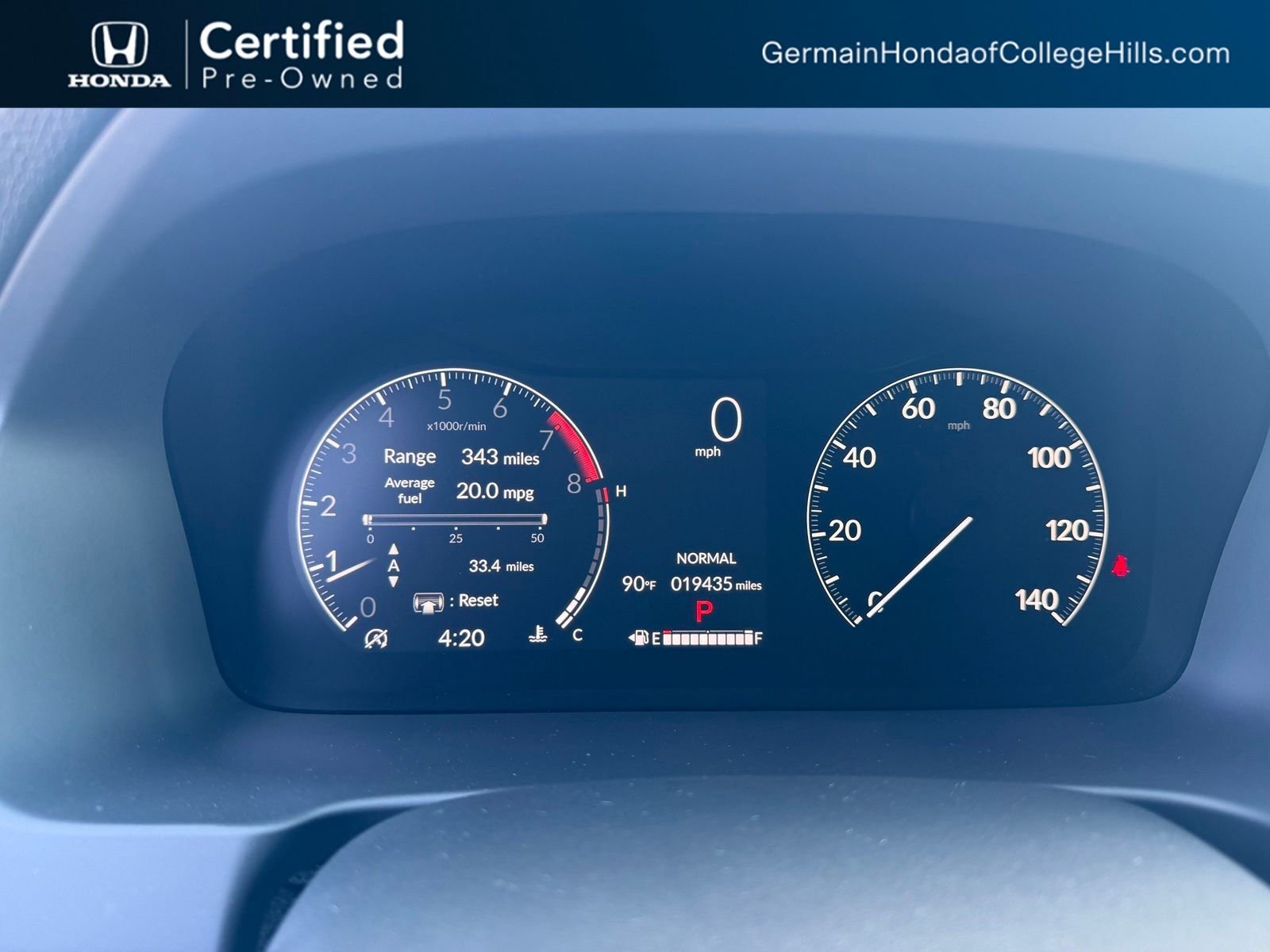 Certified Used 2024 Lunar Silver Metallic Honda RTL image 18