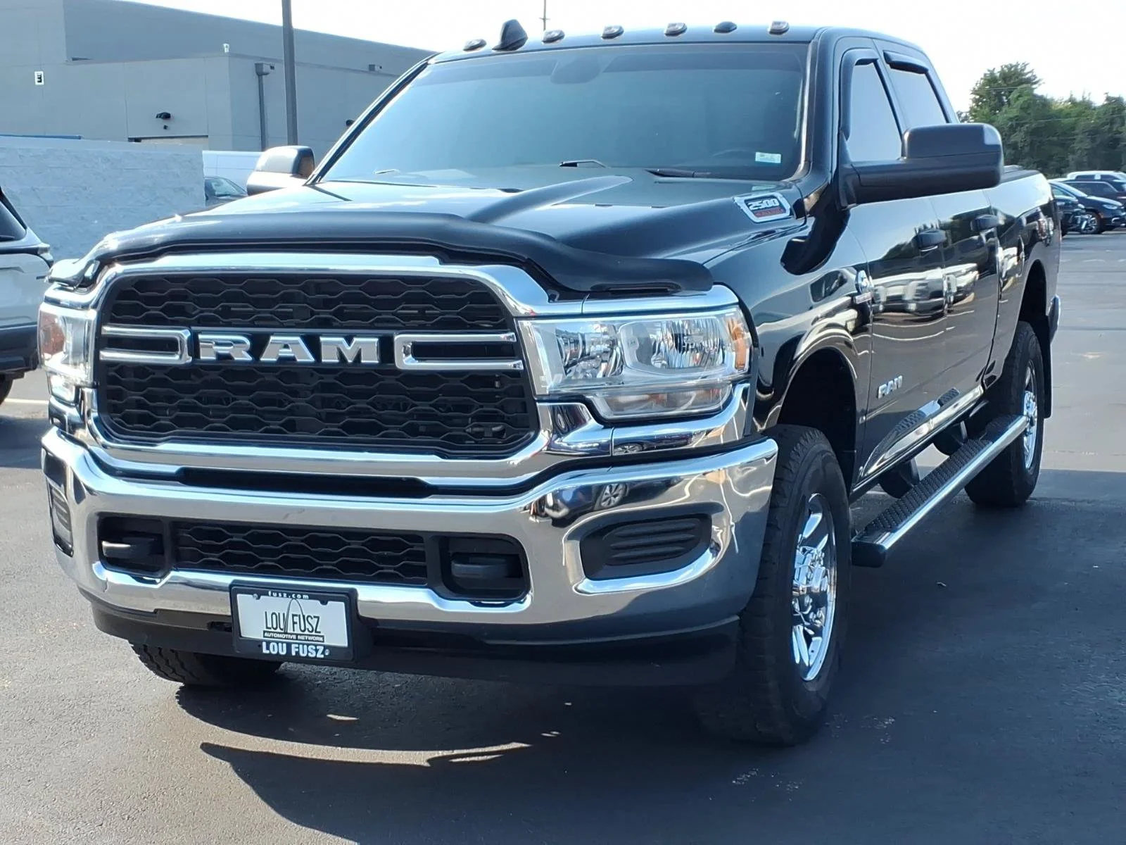 Used 2022 Diamond Black Crystal Pearlcoat Ram Tradesman image 2