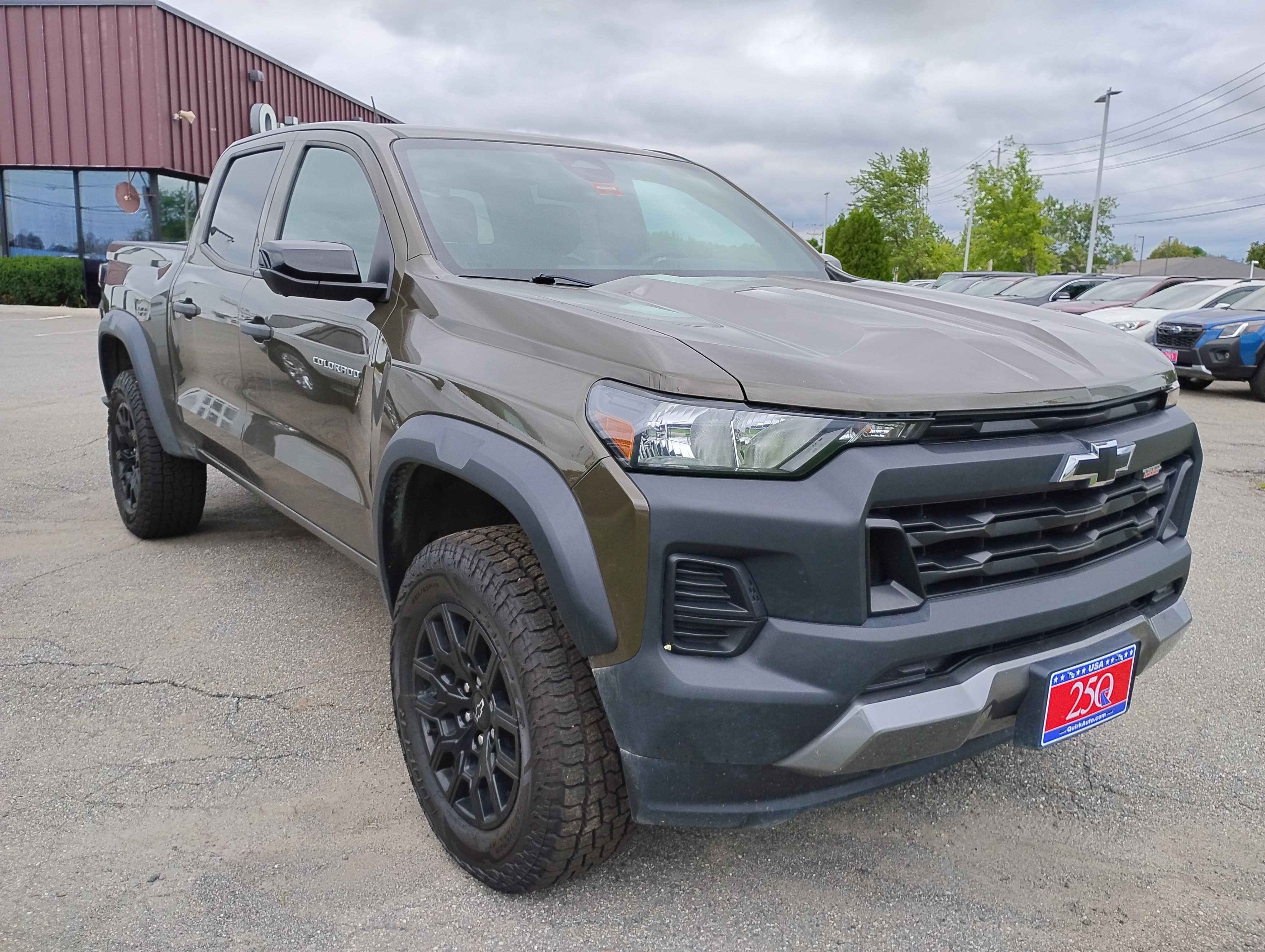 Used 2023 Harvest Bronze Metallic Chevrolet 4WD Trail Boss image 3