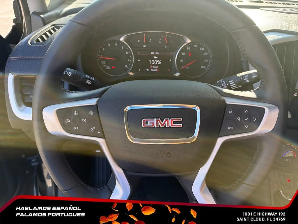 Certified Used 2021 GRAPHITE GRAY METALLIC GMC SLT image 19