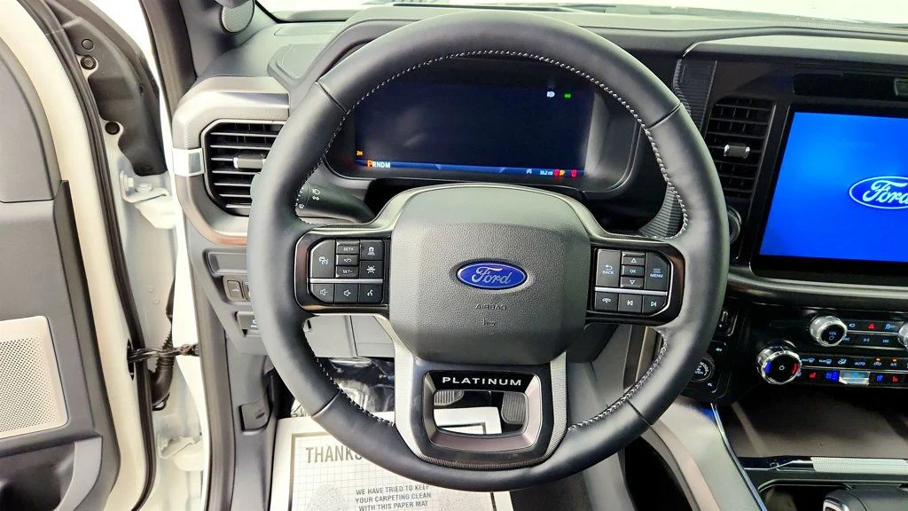 Used 2026 Star White Metallic Tri-Coat Ford Platinum 4WD SuperCrew 5.5