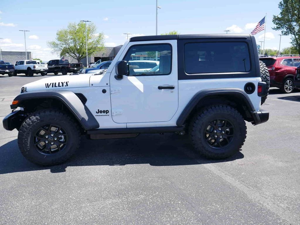 New 2026 Bright White Clearcoat Jeep Willys image 4