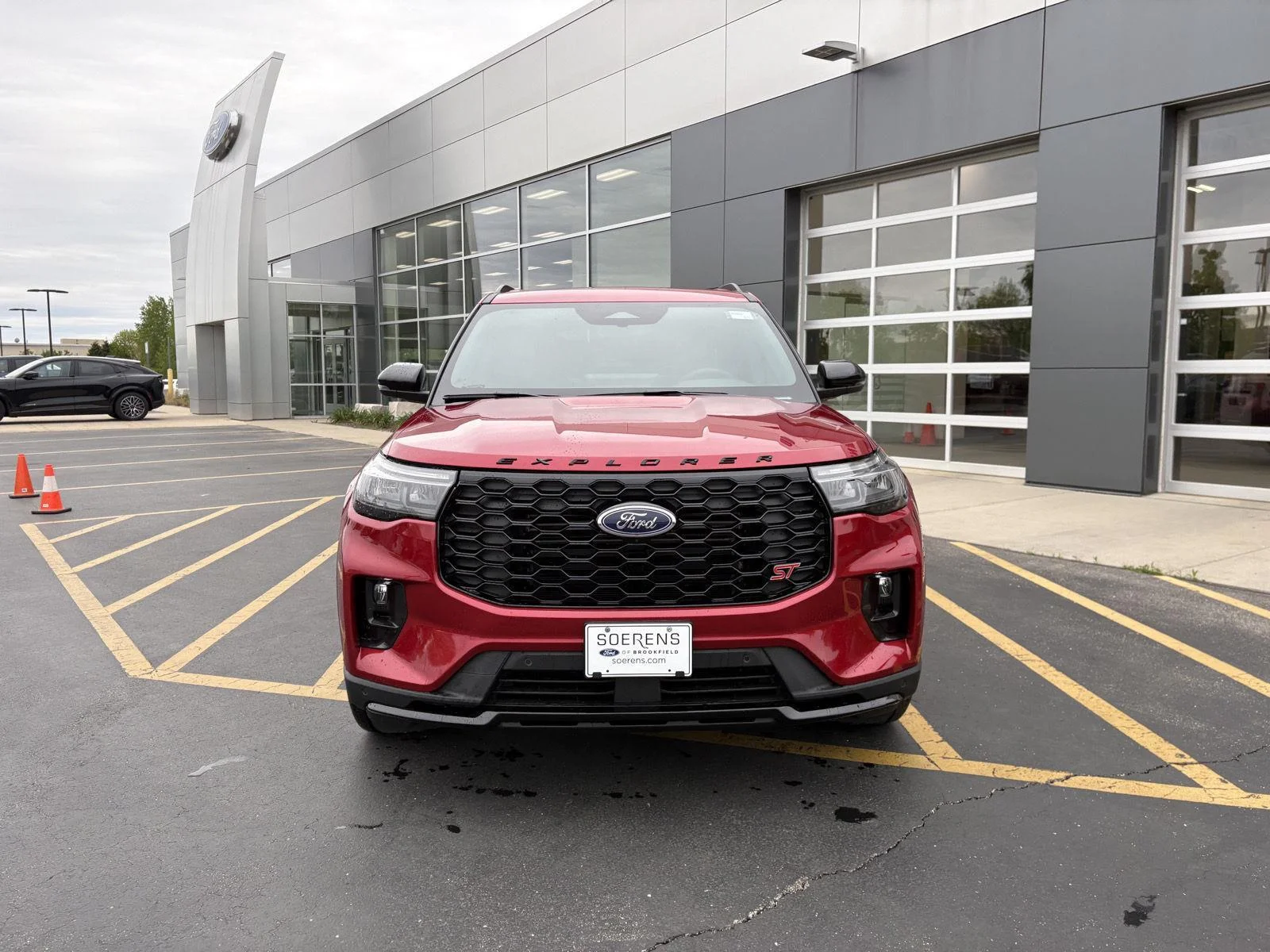 New 2026 Rapid Red Metallic Tinted Clearcoat Ford ST image 2