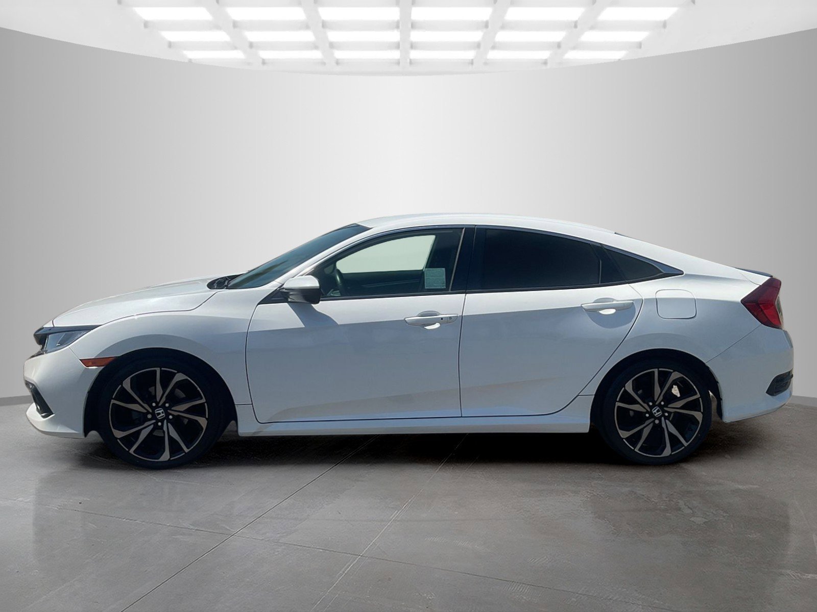 Used 2019 Honda Civic Sport with VIN 2HGFC2F83KH597266 for sale in Merced, CA