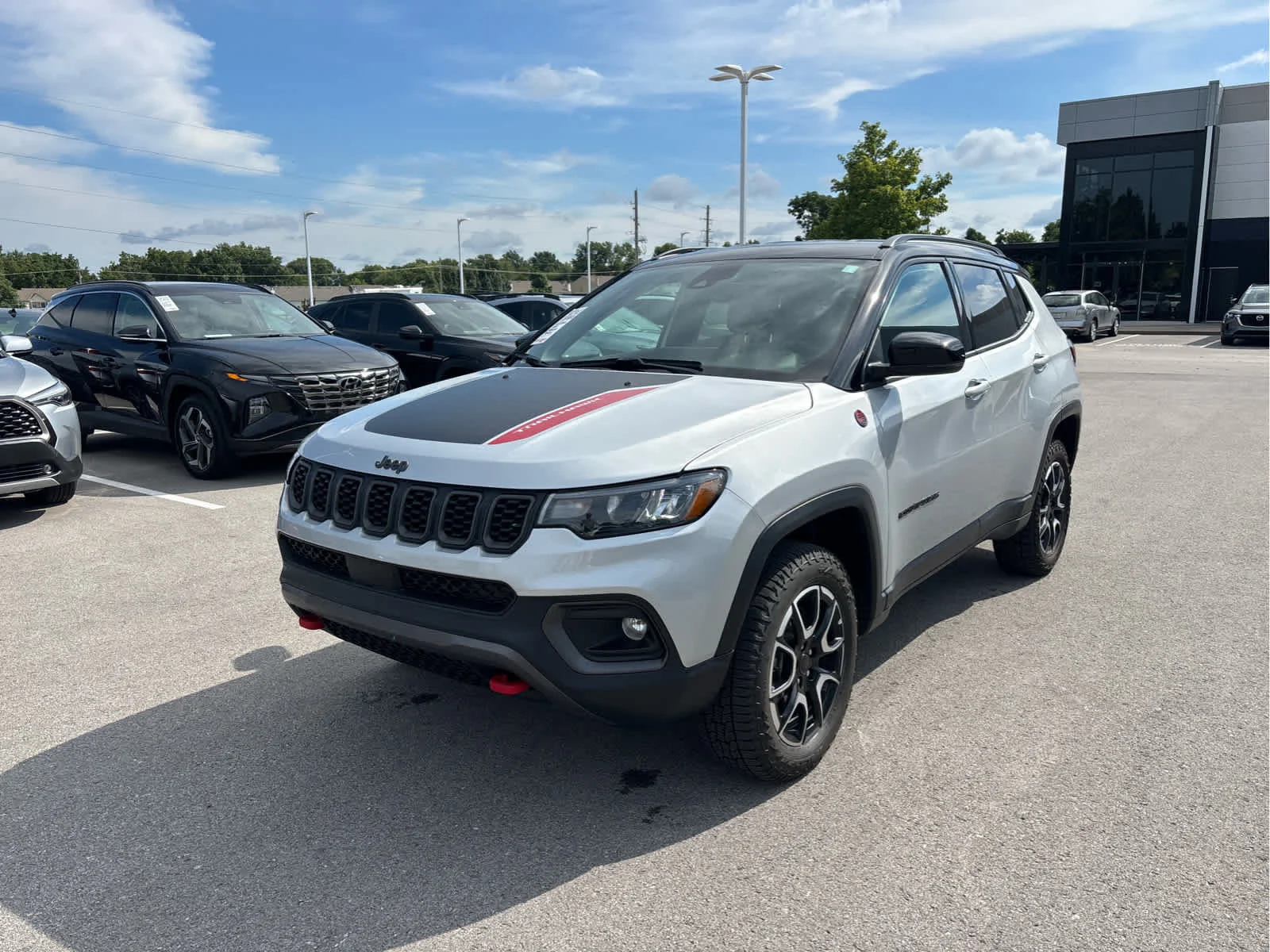 Used 2025 Jeep Compass Trailhawk with VIN 3C4NJDDN1ST523260 for sale in Kansas City