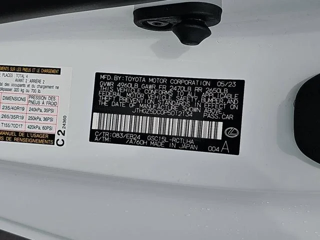 Used 2023 ULTRA WHITE Lexus 350 F Sport image 70