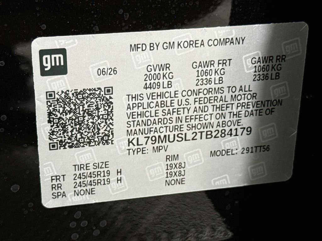 New 2026 Mosaic Black Metallic Chevrolet RS image 31