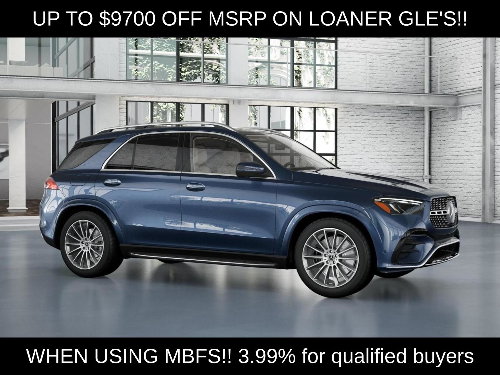 Certified Used 2026 Blue Mercedes-Benz GLE 450 image 15