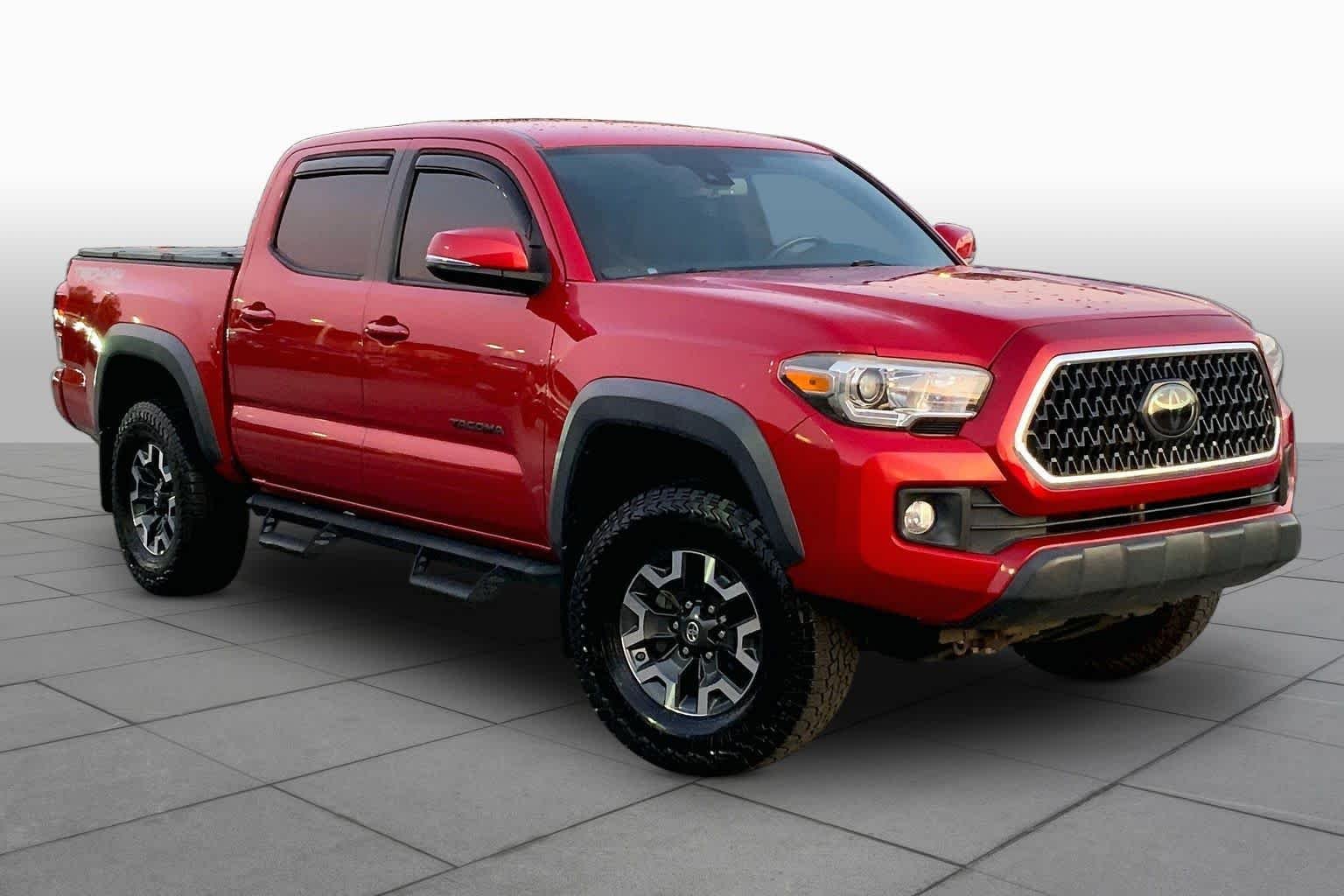 Used 2018 Barcelona Red Metallic Toyota TRD Off Road image 3