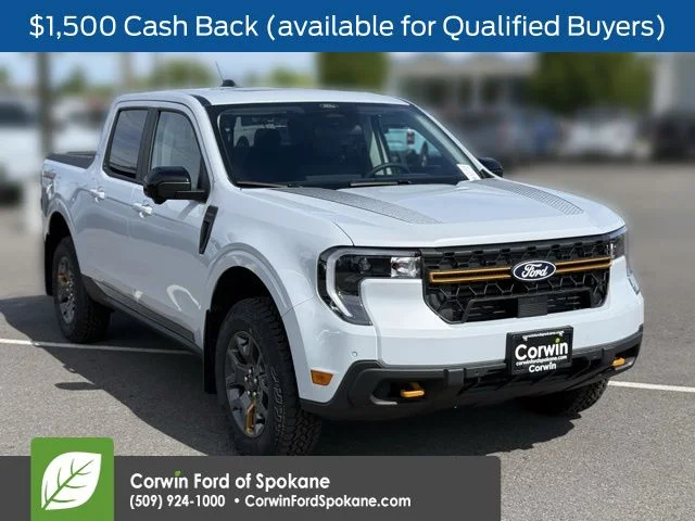 New 2026 Space White Metallic Ford Tremor image 1