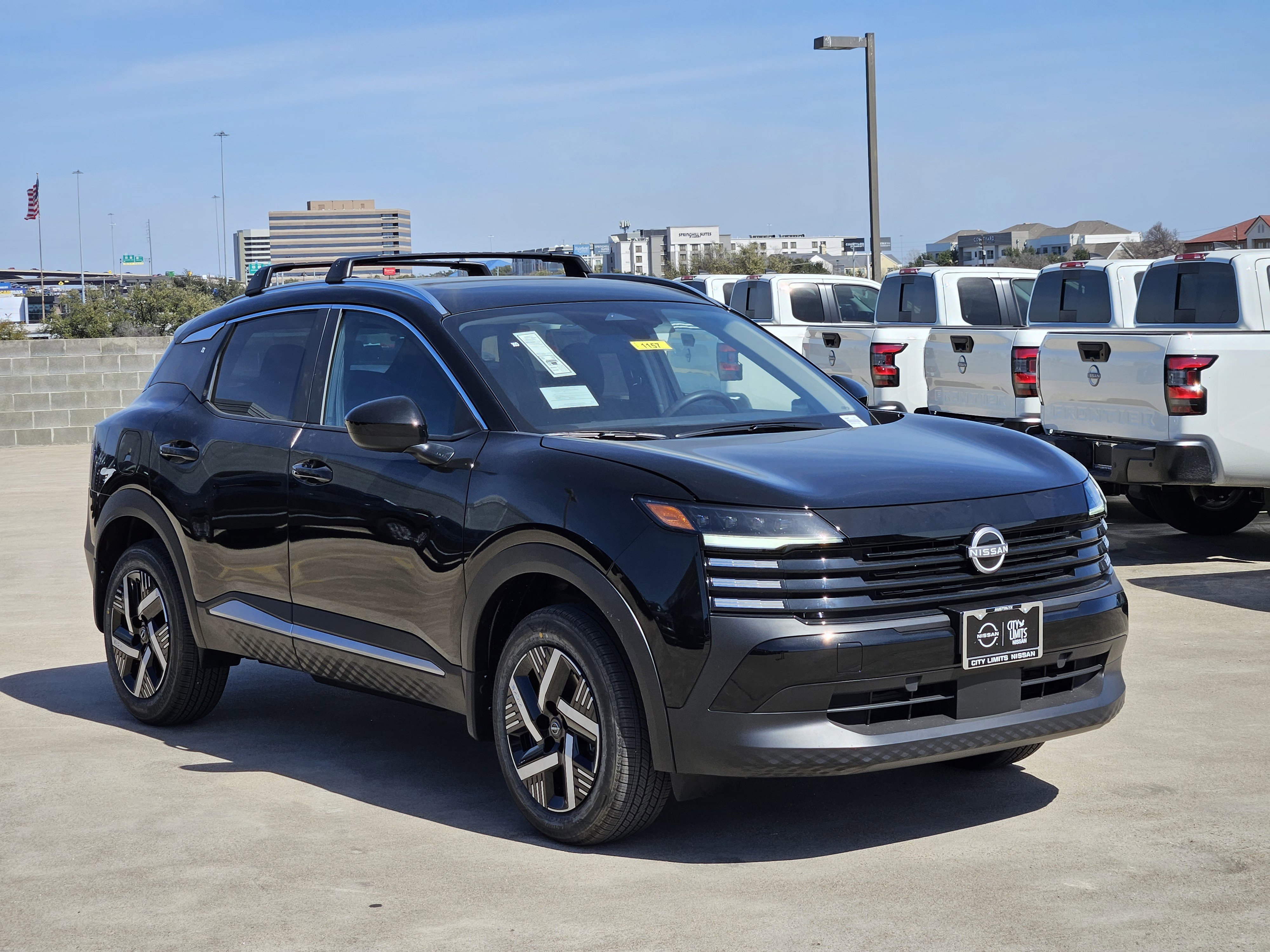 New 2026 Super Black Nissan SV image 3