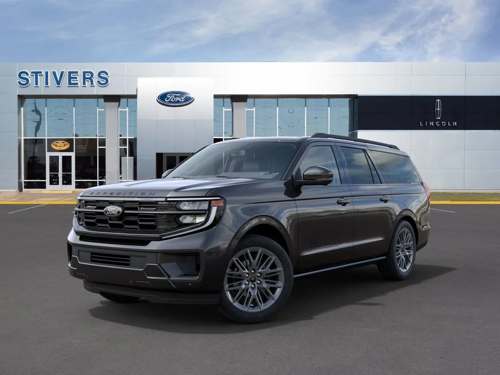 New 2027 Dark Matter Gray Metallic Ford MAX Platinum image 3