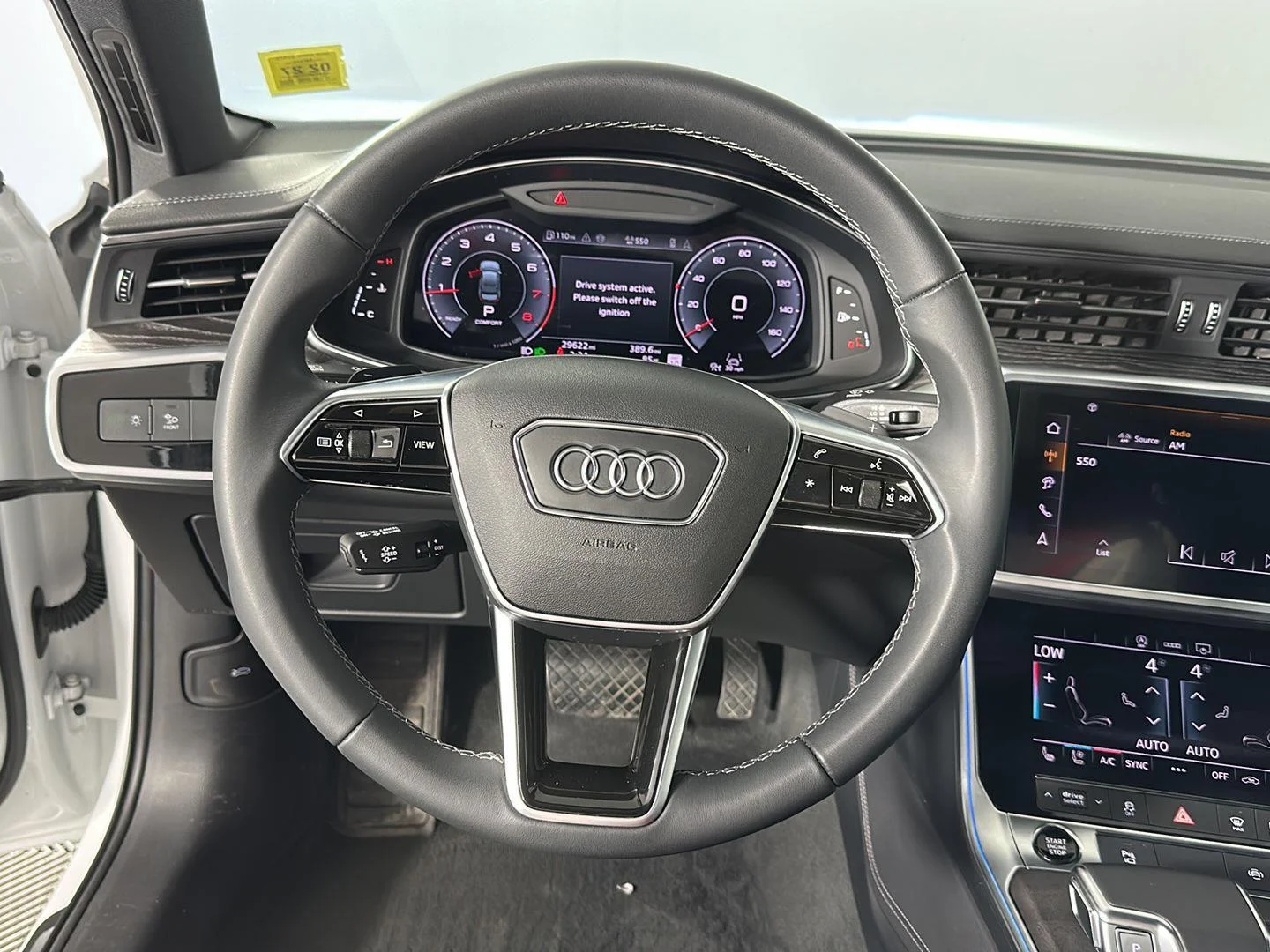 Used 2025 Glacier White Metallic Audi Premium Plus image 11