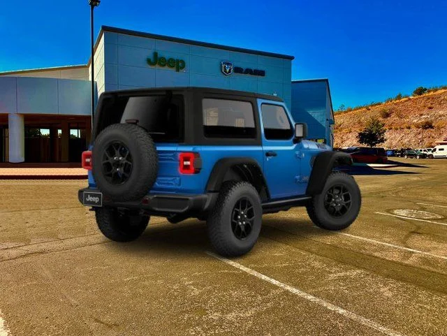 New 2026 Hydro Blue Pearl-Coat Exterior Paint Jeep Willys image 2