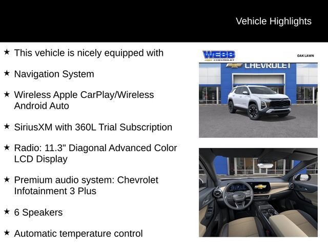 New 2027 Polar White Tricoat Chevrolet ACTIV image 3