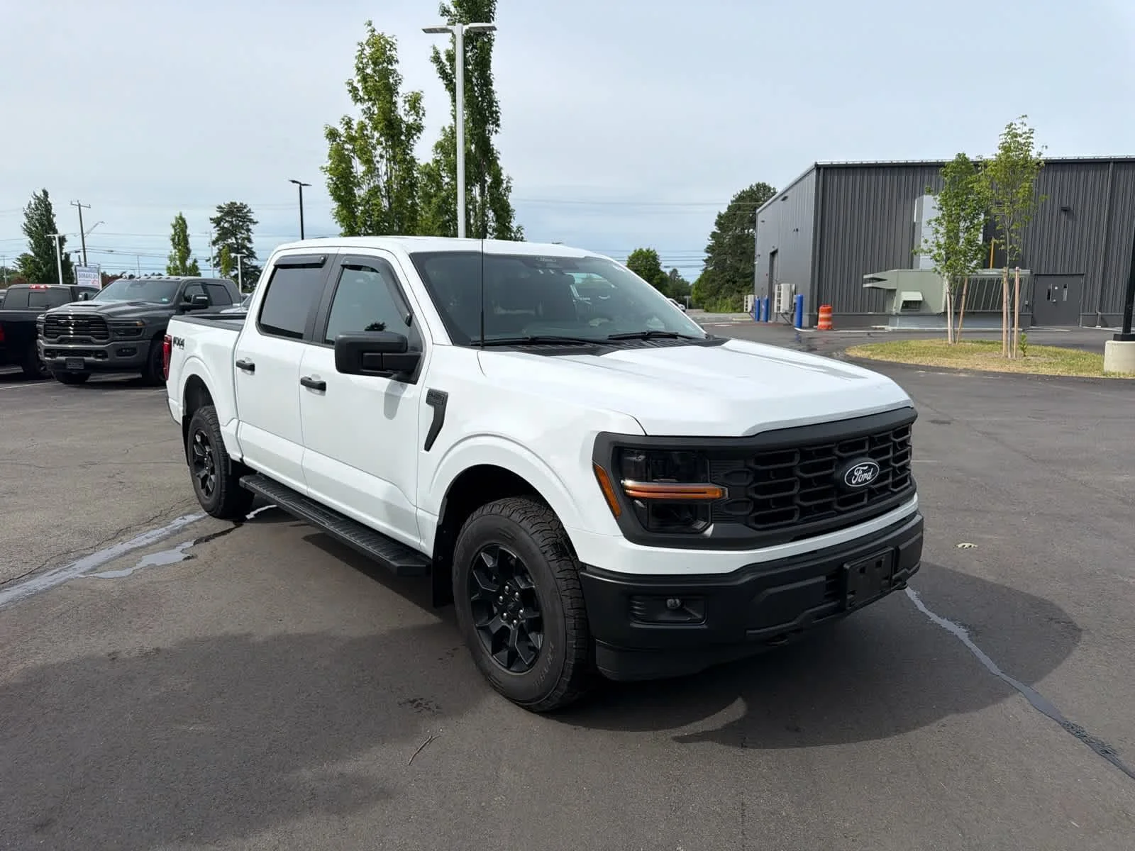 Used 2024 Oxford White Ford STX image 3
