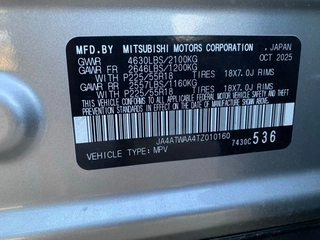 Used 2026 Blue Mitsubishi Black Edition image 27