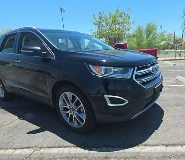 Used 2017 Black Ford Titanium image 1