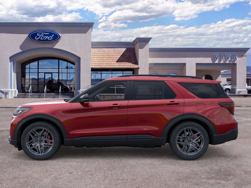 New 2026 Rapid Red Metallic Tinted Clearcoat Ford ST image 3