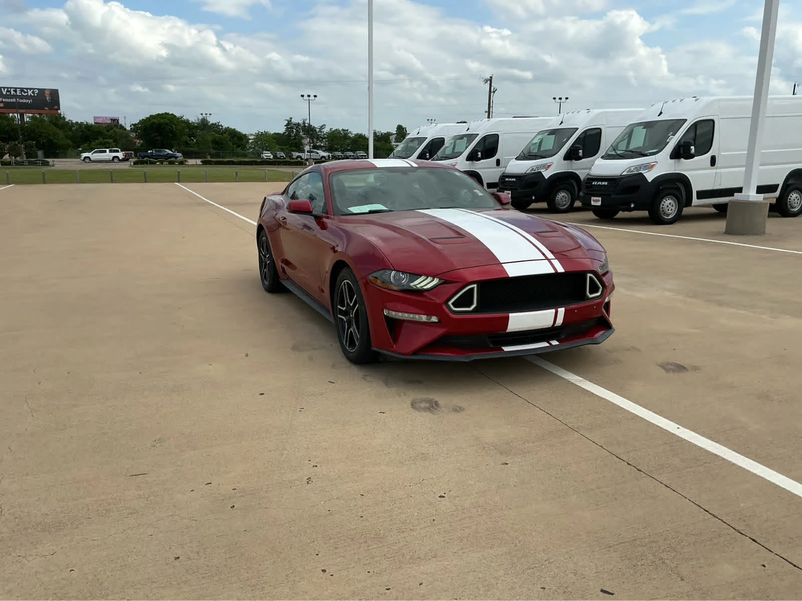 Used 2020 Rapid Red Metallic Tinted Clearcoat Ford EcoBoost Premium image 4