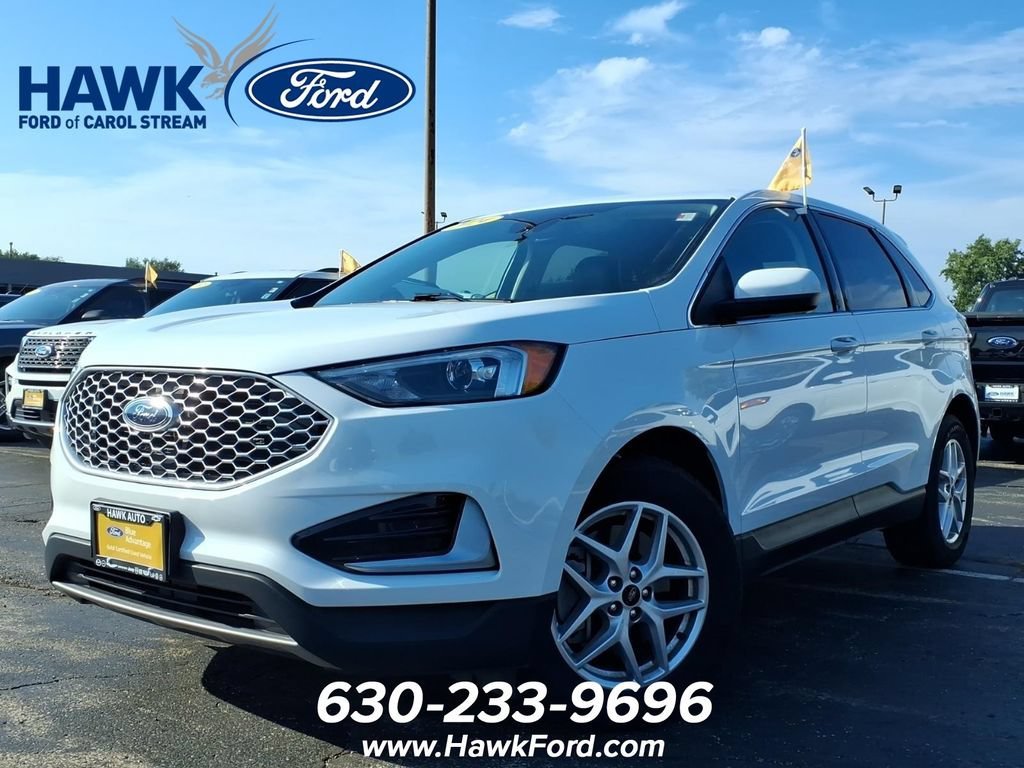 Certified Used 2024 White Ford SEL image 3
