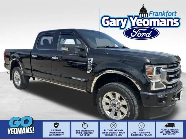 Certified Used 2020 Black Metallic Ford Platinum image 1