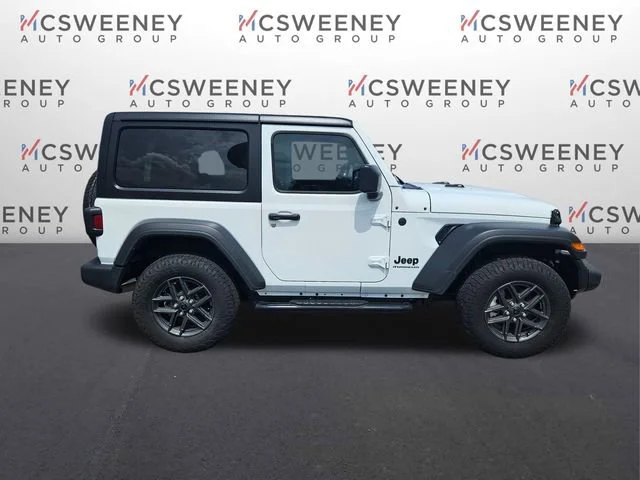 Used 2025 White Jeep Sport S image 6