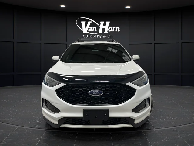 Used 2020 Ford Edge ST-Line with VIN 2FMPK4J92LBB30163 for sale in Plymouth, WI
