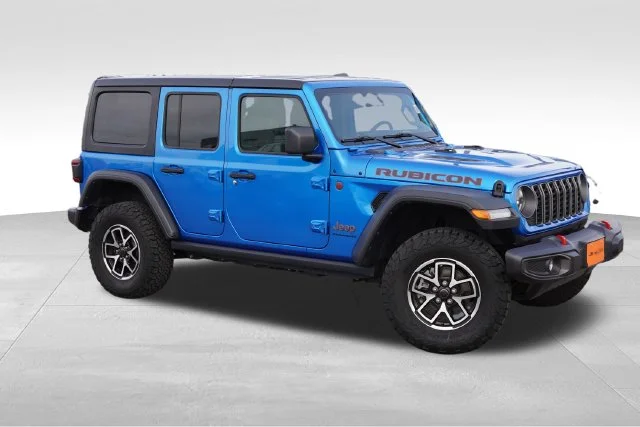 Certified Used 2025 Blue Jeep Rubicon image 2
