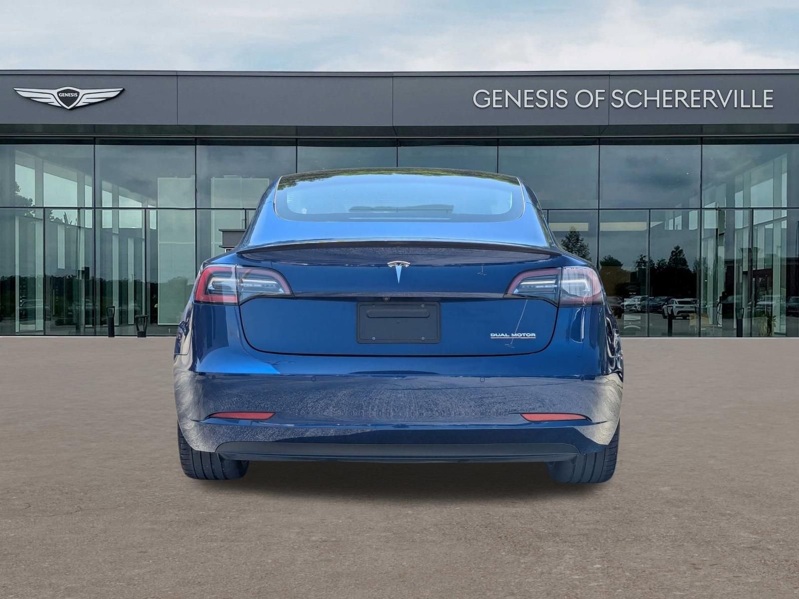 Used 2021 Blue Tesla Performance image 7