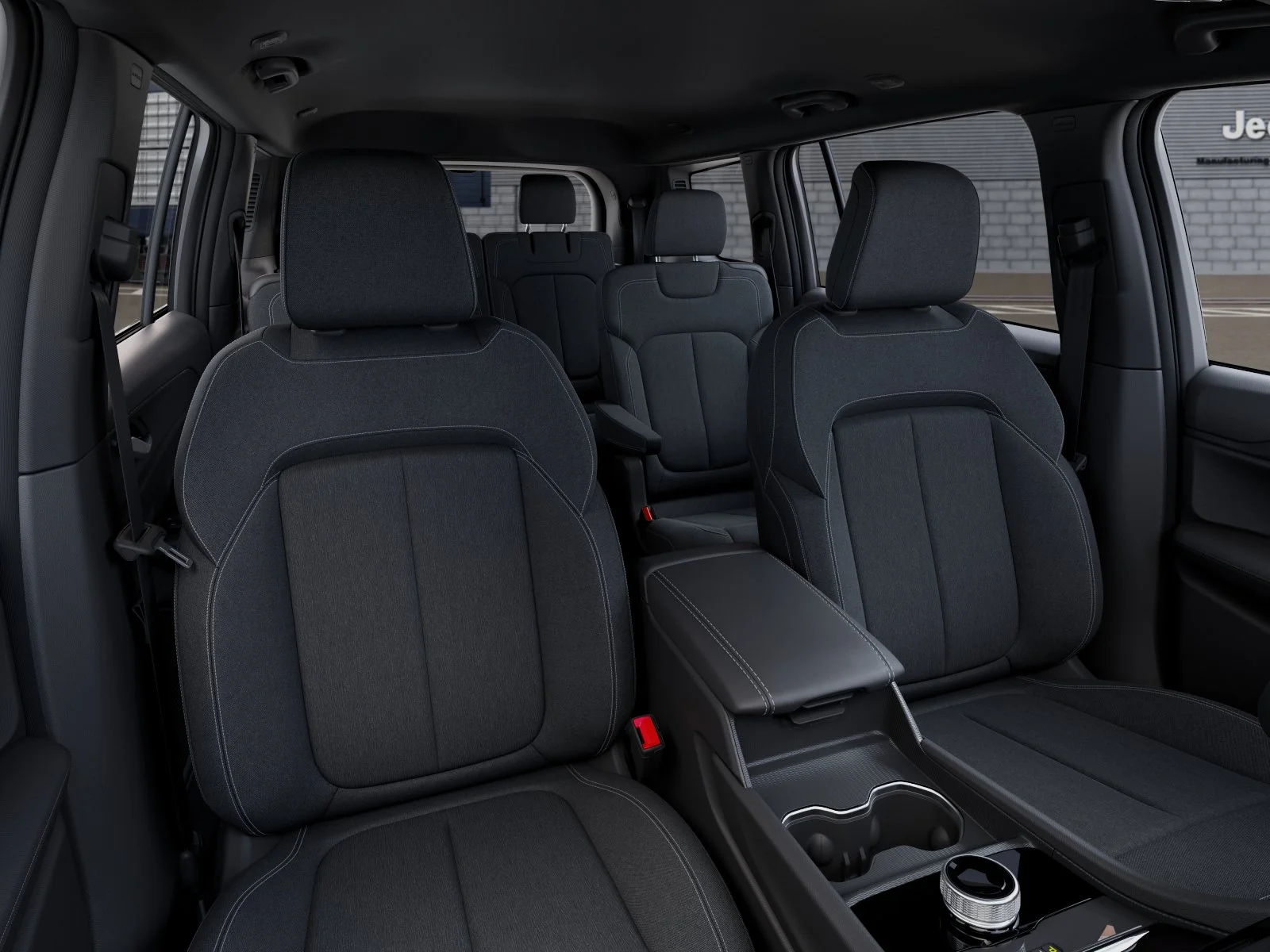 New 2026 Diamond Black Crystal Pearl-Coat Exterior Paint Jeep Laredo image 9