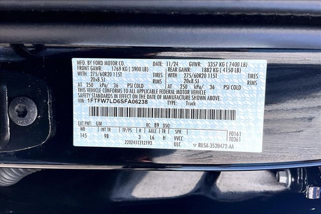 Used 2025 Black Ford Platinum image 26