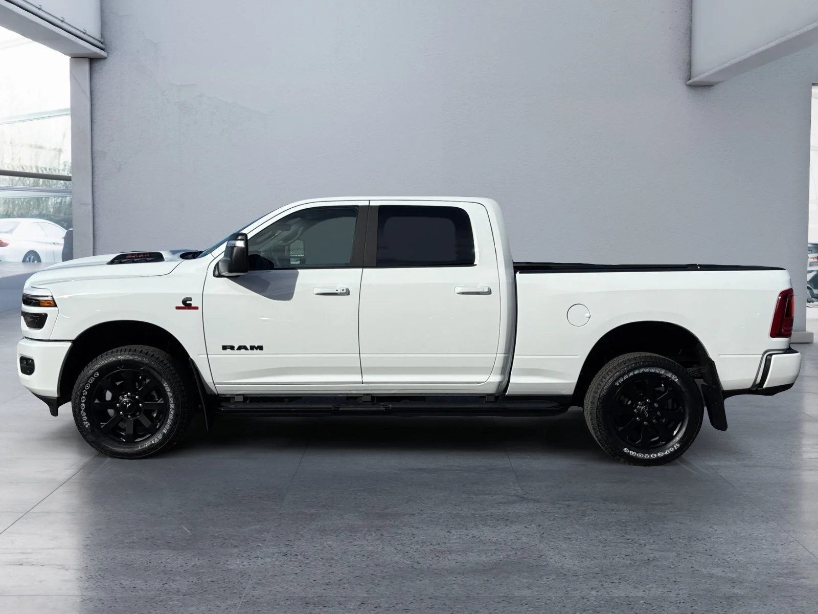 New 2027 Bright White Ram Laramie image 2