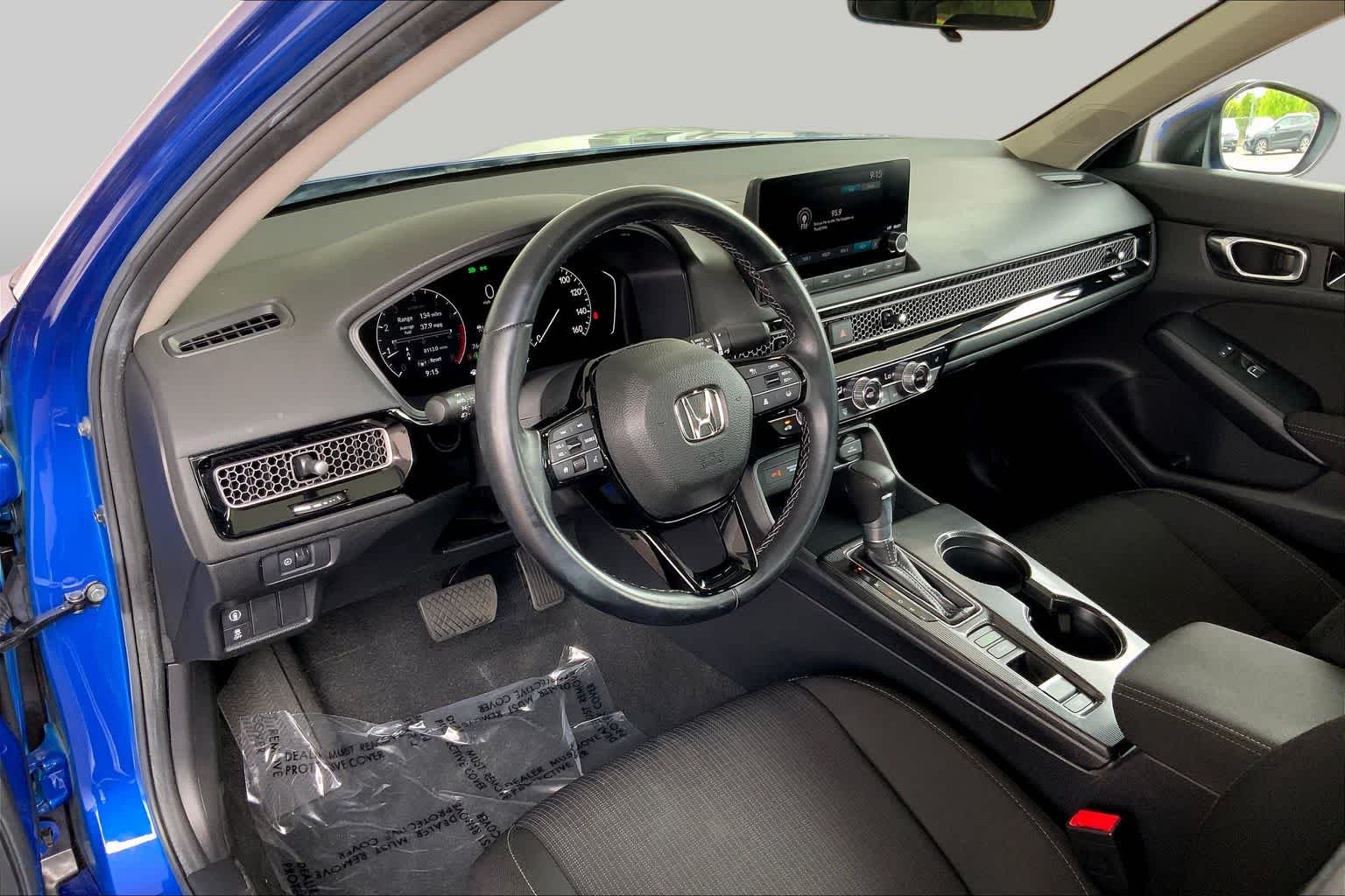 Used 2024 Aegean Blue Metallic Honda EX image 18