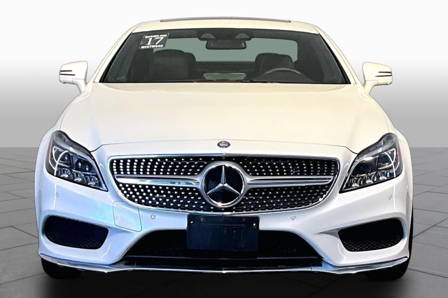 Used 2017 designo Diamond White Metallic Mercedes-Benz CLS 550 image 4
