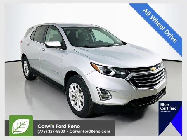 Certified Used 2020 Silver Ice Metallic Chevrolet LT image 1