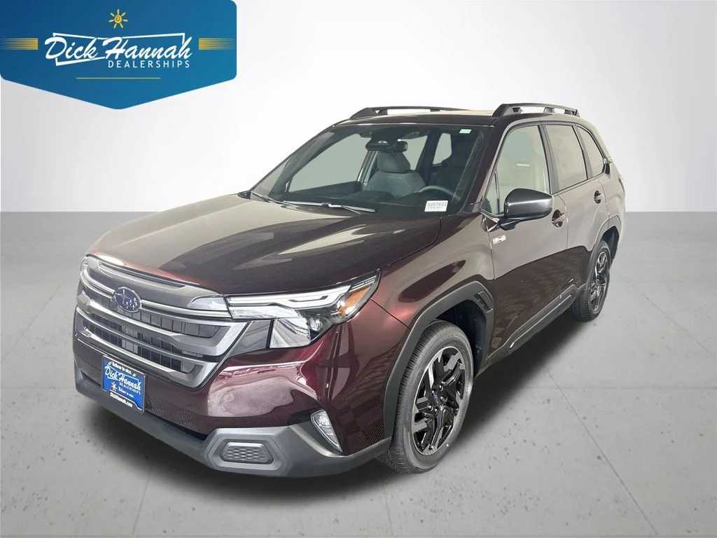 New 2026 DARK MAHOGANY PEARL Subaru Premium Hybrid image 1