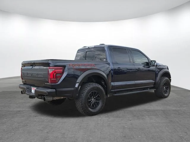 Used 2024 Blue Metallic Ford Raptor image 4