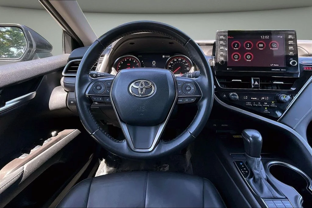 Used 2024 Midnight Black Metallic Toyota XSE image 8