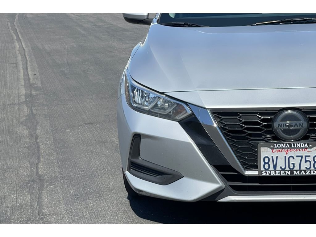 Used 2021 Brilliant Silver Metallic Nissan SV image 19