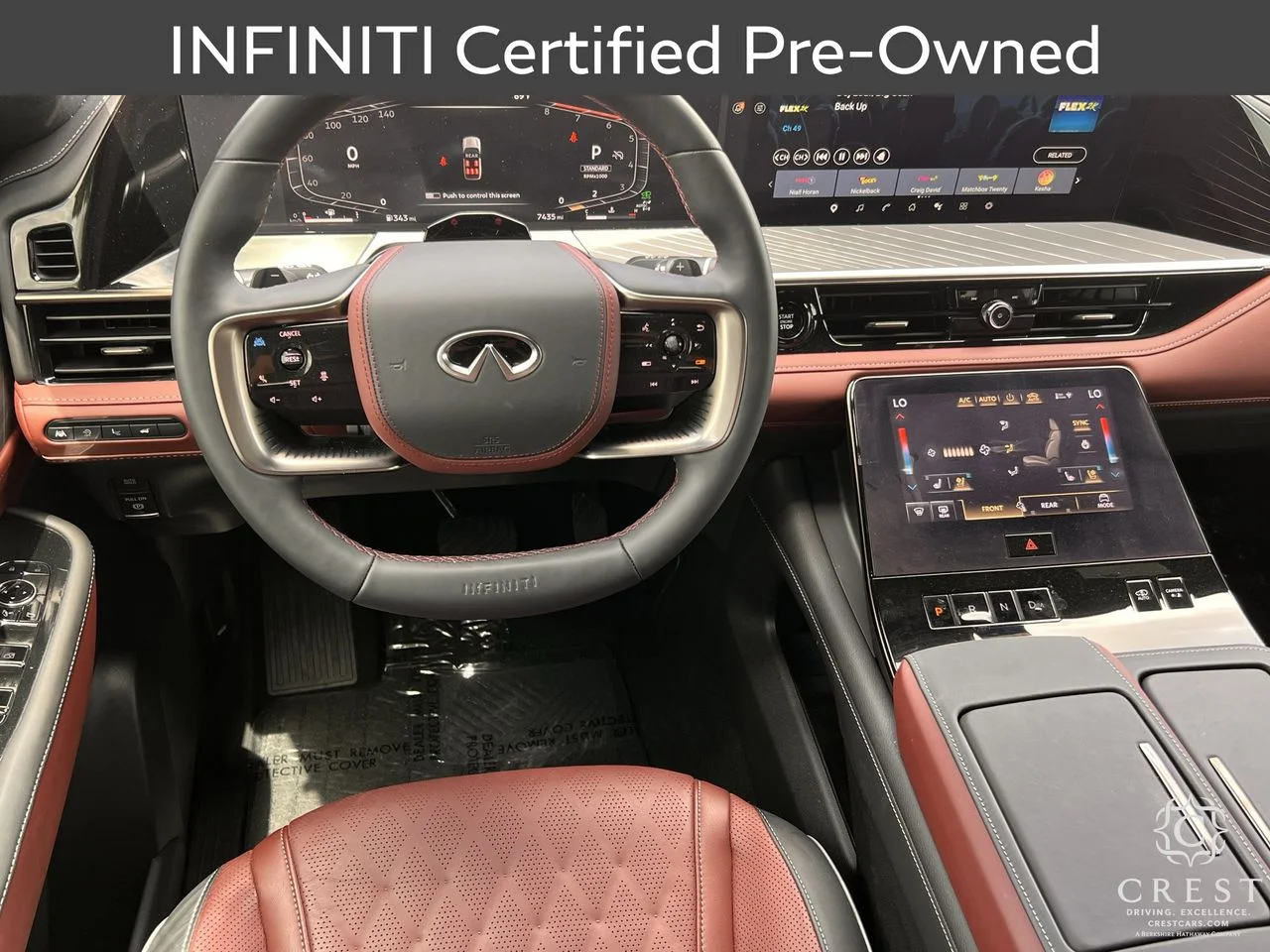 Certified Used 2026 Mineral Black Graphite Shadow INFINITI AUTOGRAPH image 13
