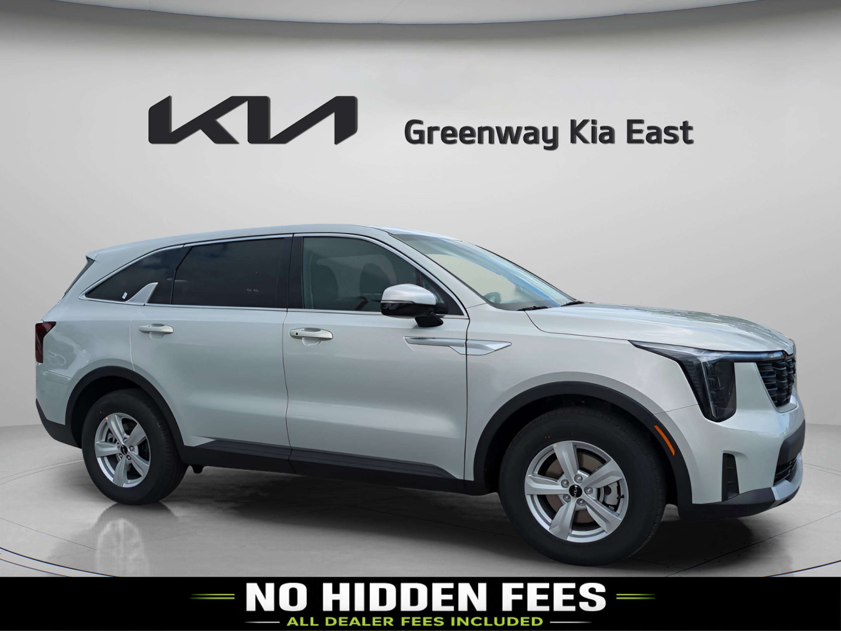 New 2026 Ivory Silver Kia LX image 1