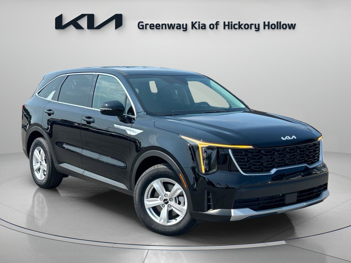 New 2026 Ebony Black Kia LX image 1
