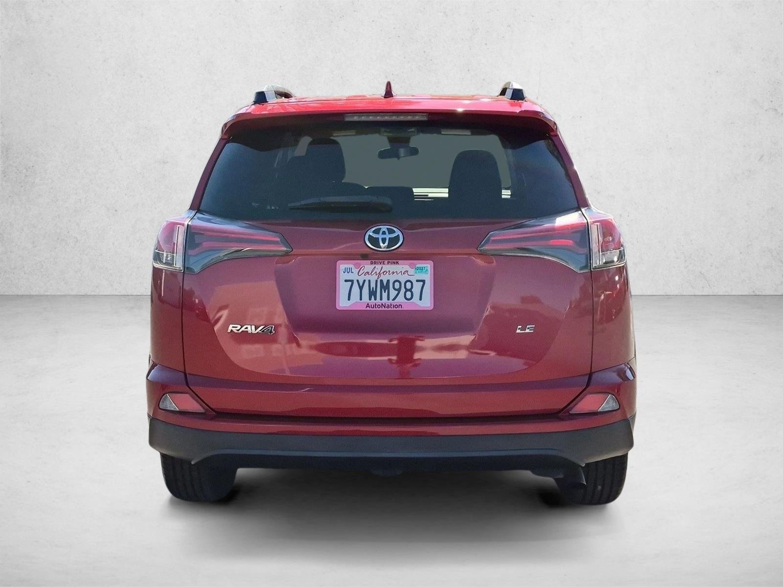 Used 2017 Barcelona Red Metallic Toyota LE image 7