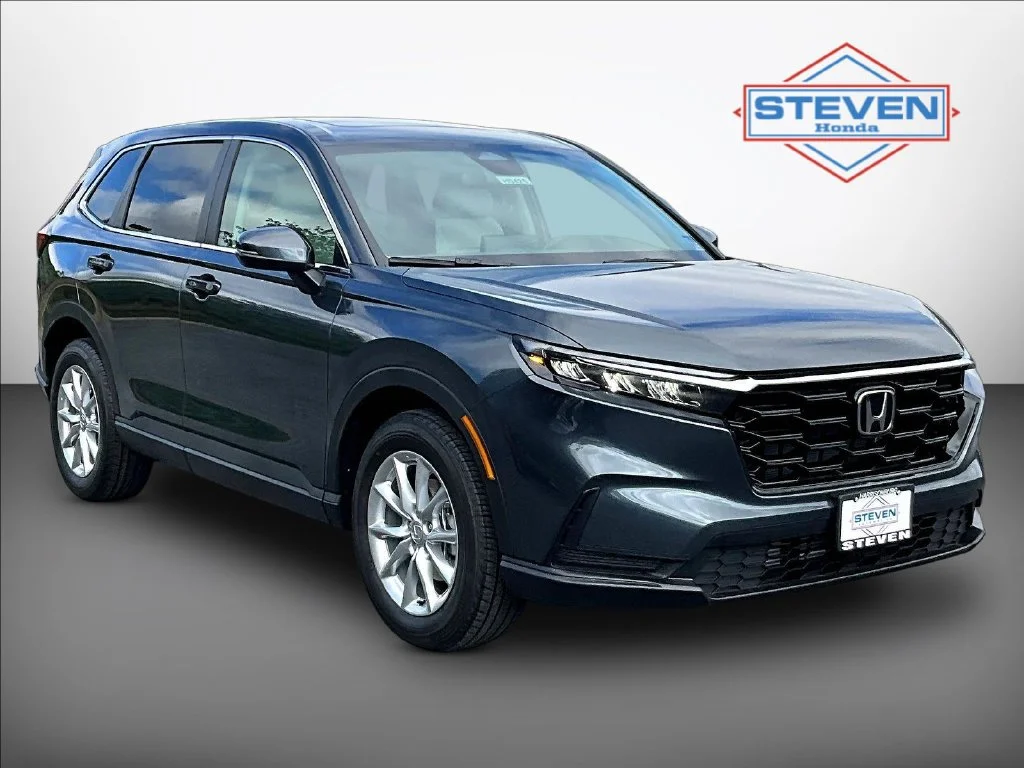 New 2026 Meteorite Gray Metallic Honda AWD EX image 1