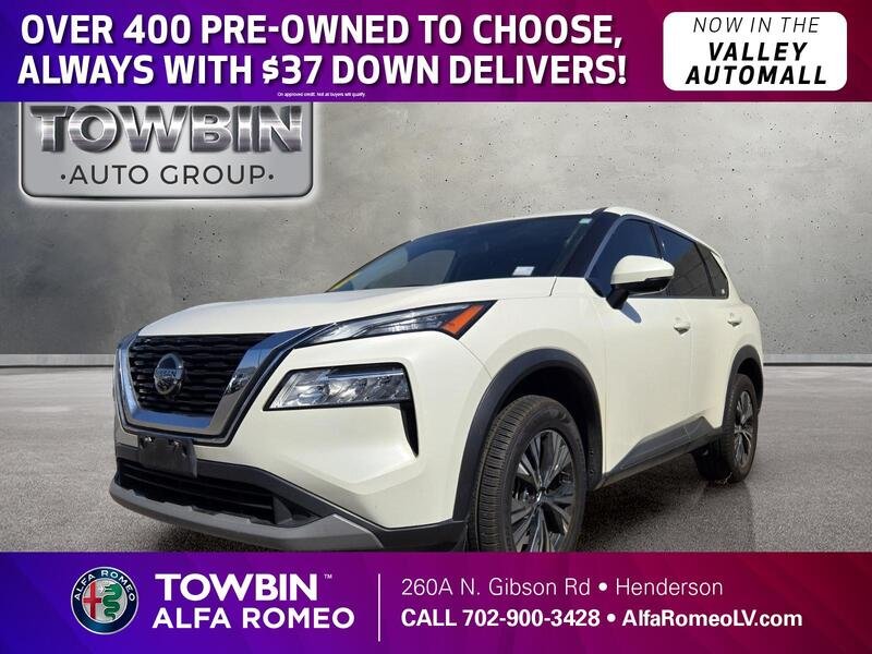 Used 2021 Pearl White NISSAN FWD SV image 1