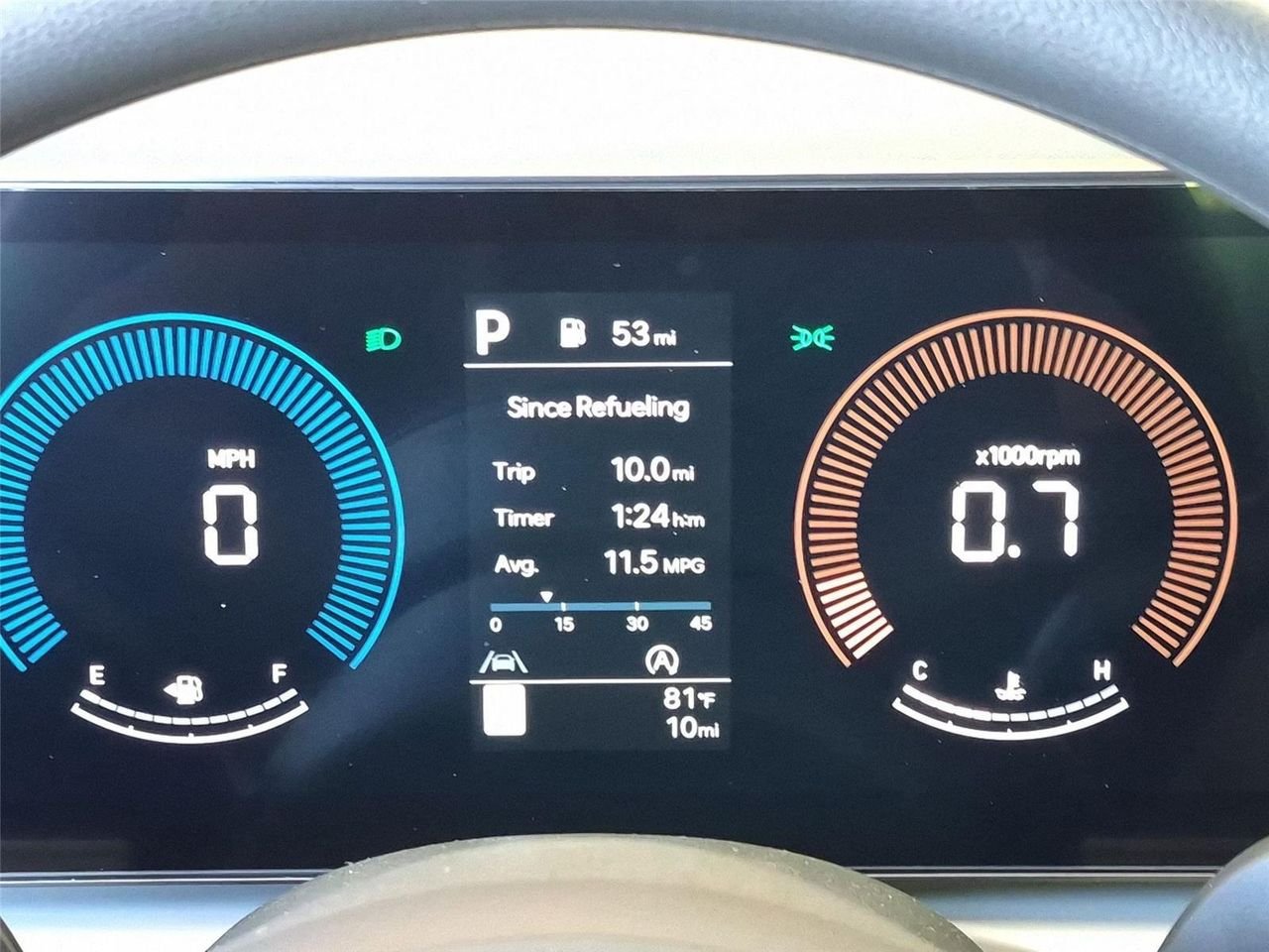New 2026 Atlantis Blue Hyundai SE FWD image 22