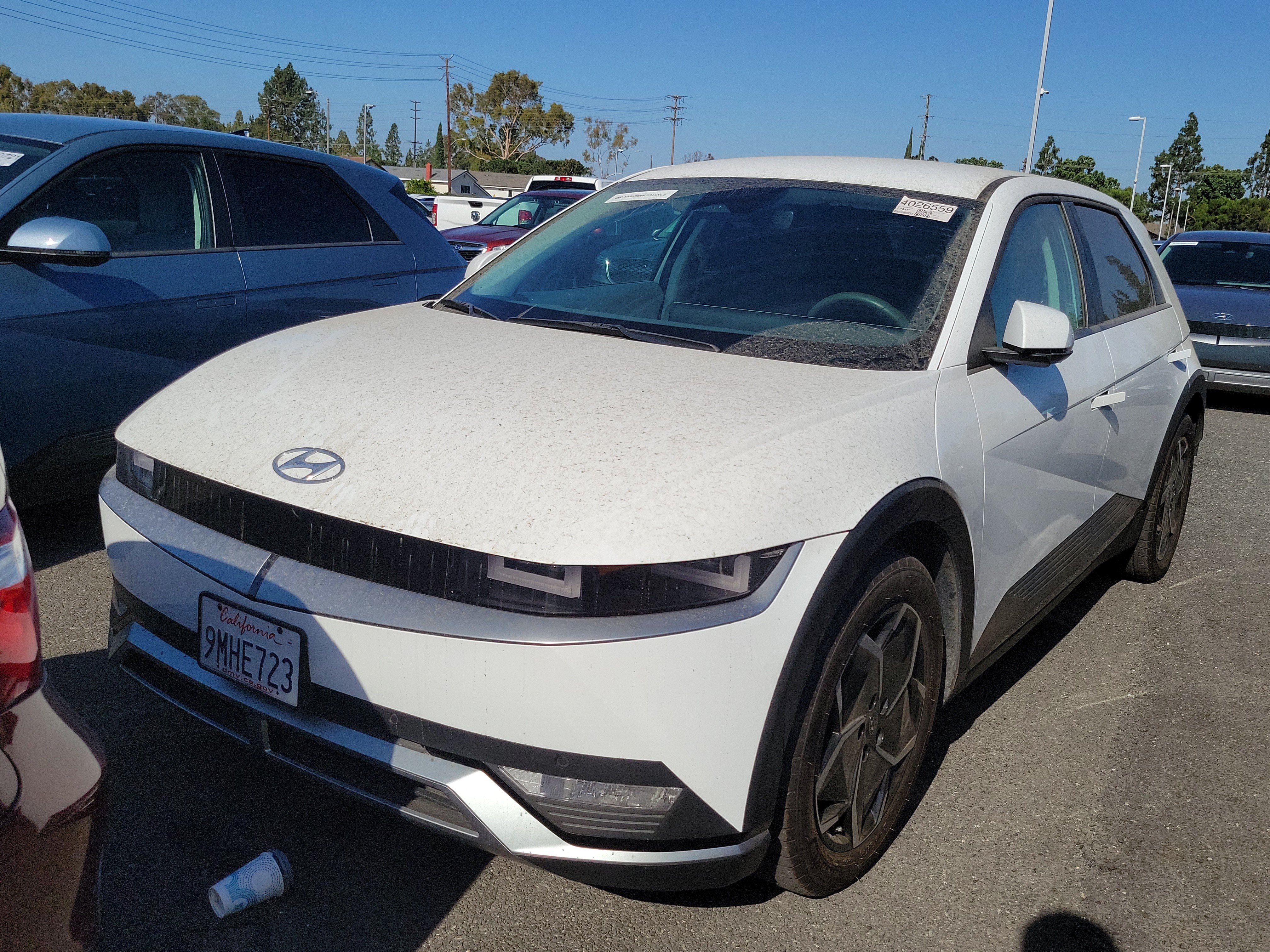 Used 2024 Atlas White Hyundai SEL image 1